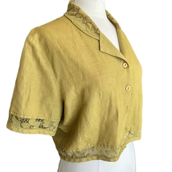 Vintage Button Up Shirt XS-M - Picture 3 of 9